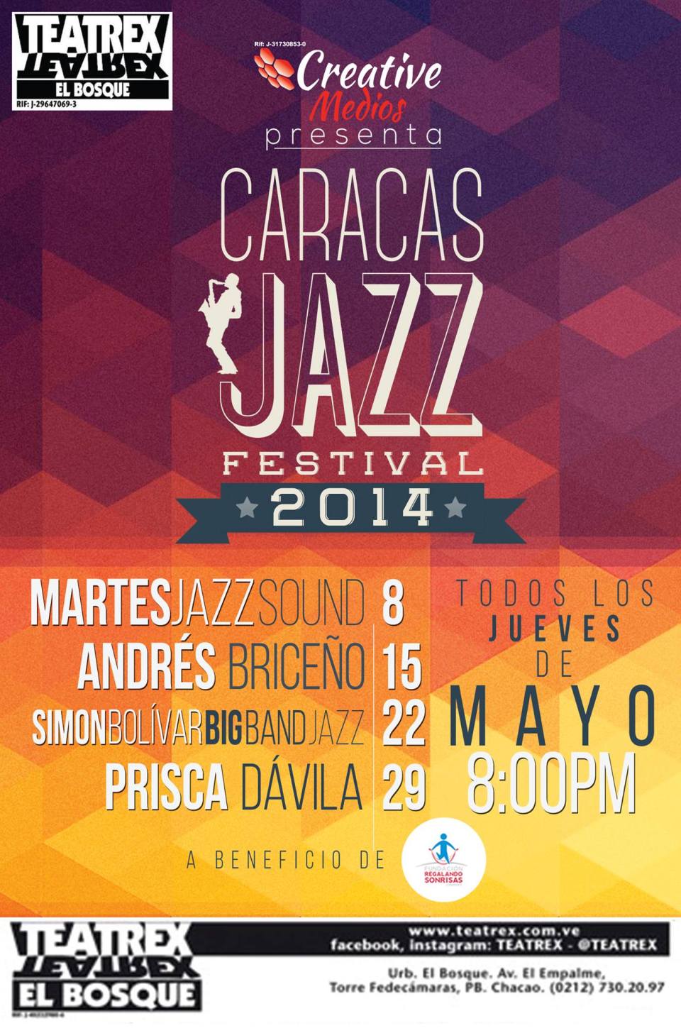 0. Afiche Caracas Jazz festival 2014